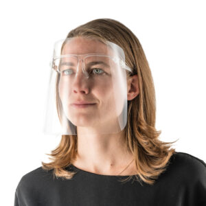 Gesichtsschutz / Gesichtsvisier mit Brille