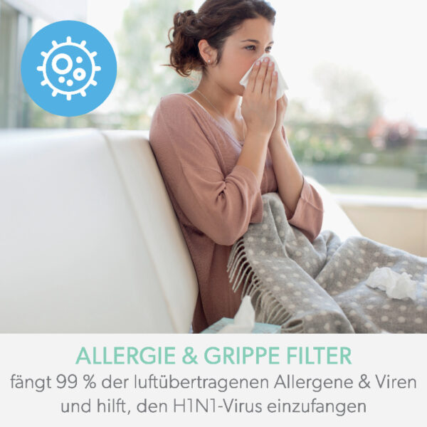 Leitz TruSens Allergie und Grippe Ersatz-Aktivkohlefilter für Z-2000 & Z-3000 Serie – Bild 4