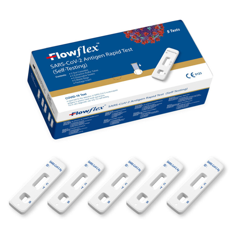 Stk Flowflex Sars Cov Antigen Rapid Test Cleanswiss