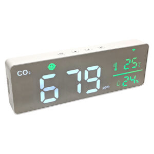 CO2 Messgerät mit Temperatur und Luftfeuchtigkeitstest – WLAN Version
