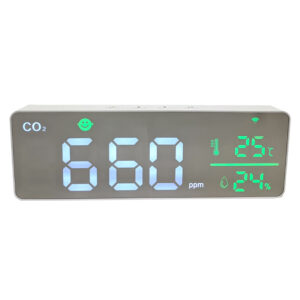 CO2 Messgerät mit Temperatur und Luftfeuchtigkeitstest – WLAN Version