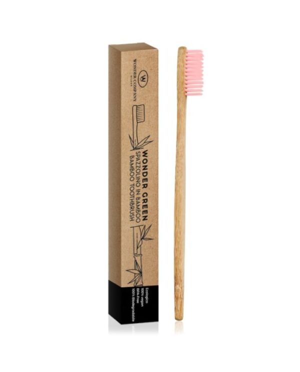 Wonder Company – Bambus Zahnbürste – Rosa
